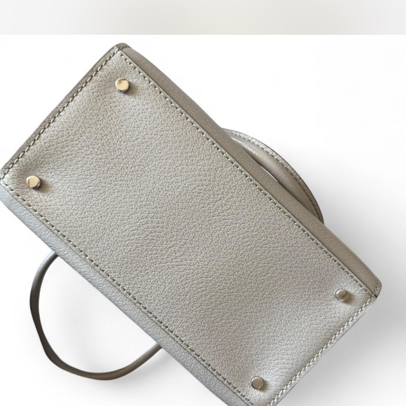 Kate Spade Gray Leather Handbag